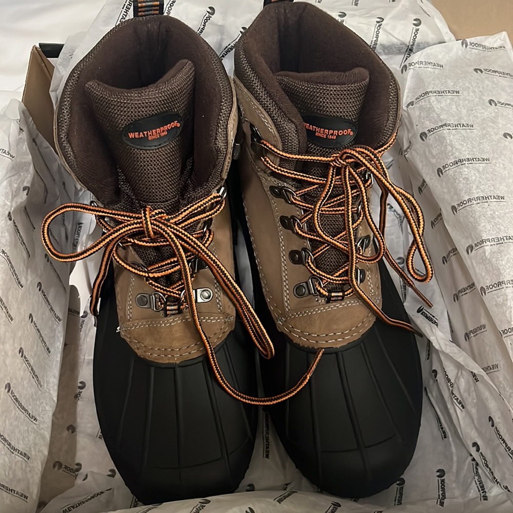 🥾 NEW Weatherproof Men’s Boots Alfred Tan 10M